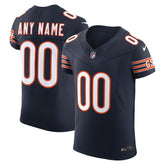 Nike Chicago Bears Vapor F.U.S.E. Elite Custom Jersey Navy