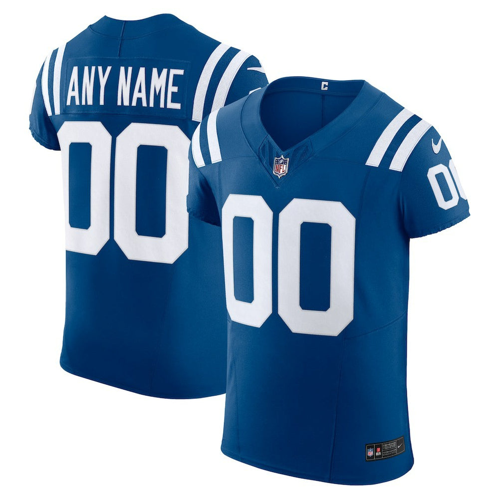 Nike Indianapolis Colts Vapor F.U.S.E. Elite Custom Jersey Royal