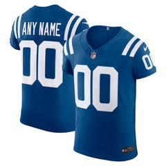 Nike Indianapolis Colts Vapor F.U.S.E. Elite Custom Jersey Royal