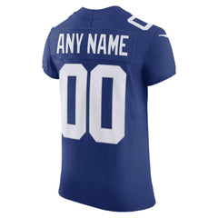 Nike New York Giants Vapor F.U.S.E. Elite Custom Jersey Royal