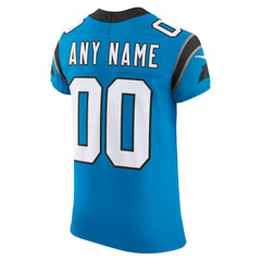 Nike Carolina Panthers Vapor F.U.S.E. Elite Custom Jersey Blue