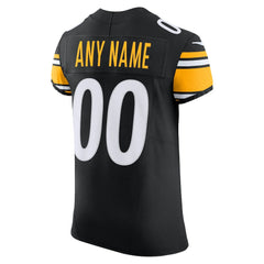 Nike Pittsburgh Steelers Vapor F.U.S.E. Elite Custom Jersey Black
