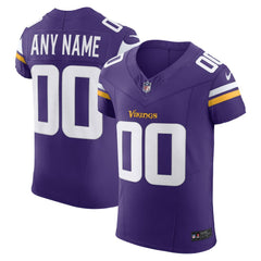 Nike Minnesota Vikings Vapor F.U.S.E. Elite Custom Jersey Purple