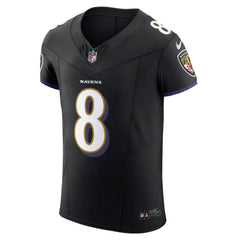 Nike Lamar Jackson Baltimore Ravens Alternate Vapor F.U.S.E. Elite Jersey Black