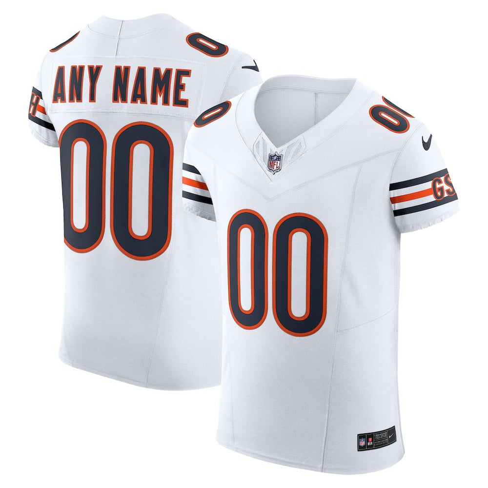 Nike Chicago Bears Vapor F.U.S.E. Elite Custom Jersey White