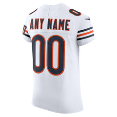 Nike Chicago Bears Vapor F.U.S.E. Elite Custom Jersey White
