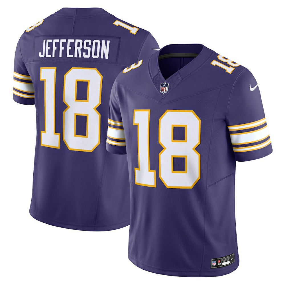 Nike Justin Jefferson Minnesota Vikings Vapor F.U.S.E. Limited Jersey Purple