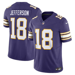Nike Justin Jefferson Minnesota Vikings Vapor F.U.S.E. Limited Jersey Purple