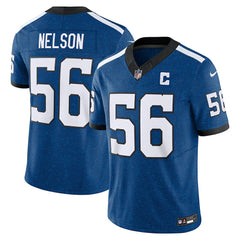 Nike Quenton Nelson Indianapolis Colts Vapor F.U.S.E. Limited Jersey Blue