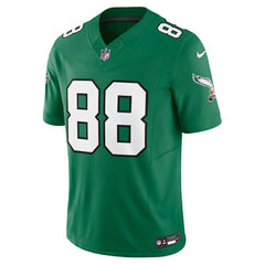 Nike Dallas Goedert Philadelphia Eagles Vapor F.U.S.E. Limited Jersey Kelly Green
