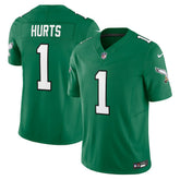 Nike Jalen Hurts Philadelphia Eagles Vapor F.U.S.E. Limited Jersey Kelly Green