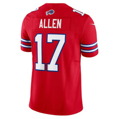 Nike Josh Allen Buffalo Bills Vapor F.U.S.E. Limited Jersey Red