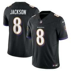 Nike Lamar Jackson Baltimore Ravens Vapor F.U.S.E. Limited Jersey Black