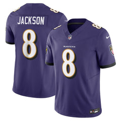 Nike Lamar Jackson Baltimore Ravens Vapor F.U.S.E. Limited Jersey Purple