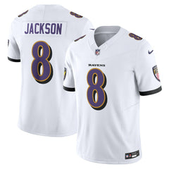 Nike Lamar Jackson Baltimore Ravens Vapor F.U.S.E. Limited Jersey White