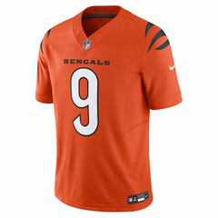 Nike Joe Burrow Cincinnati Bengals Vapor F.U.S.E. Limited Jersey Orange