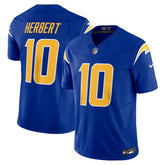 Nike Justin Herbert Los Angeles Chargers Vapor F.U.S.E. Limited Jersey Royal