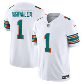 Nike Tua Tagovailoa Miami Dolphins Vapor F.U.S.E. Limited Jersey White