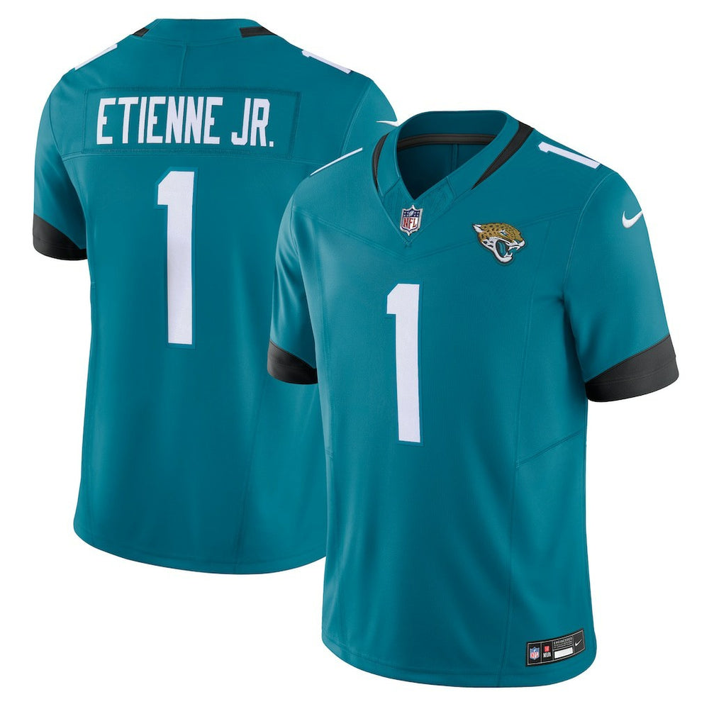 Nike Travis Etienne Jacksonville Jaguars Vapor F.U.S.E. Limited Jersey Teal