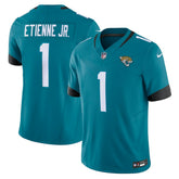 Nike Travis Etienne Jacksonville Jaguars Vapor F.U.S.E. Limited Jersey Teal