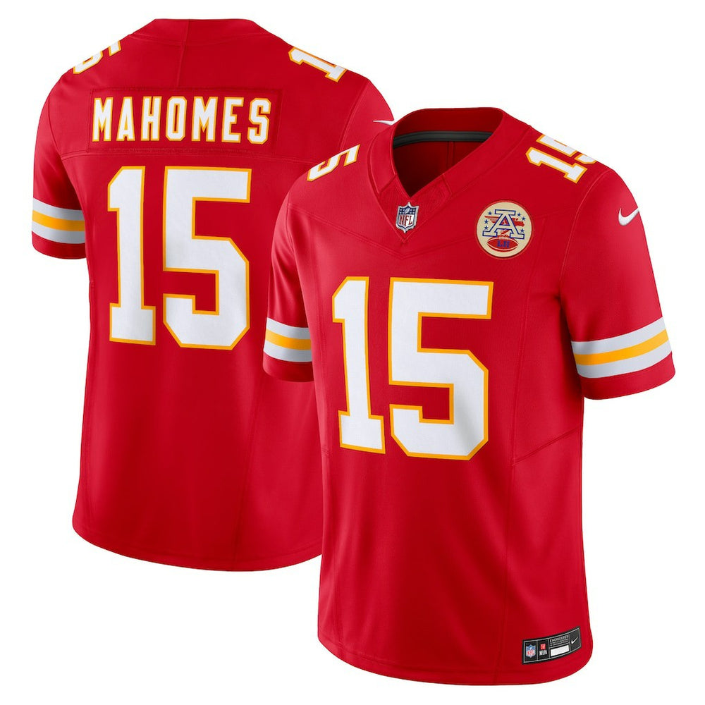 Nike Patrick Mahomes Kansas City Chiefs Vapor F.U.S.E. Limited Jersey Red