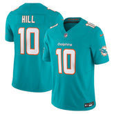 Nike Tyreek Hill Miami Dolphins Vapor F.U.S.E. Limited Jersey Aqua