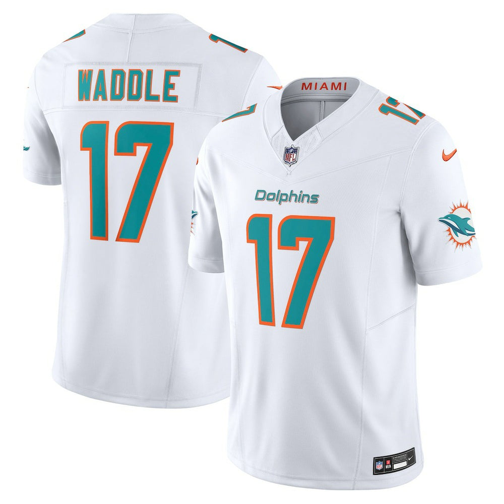 Nike Jaylen Waddle Miami Dolphins Vapor F.U.S.E. Limited Jersey White