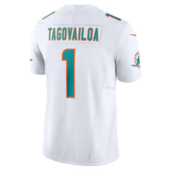 Nike Tua Tagovailoa Miami Dolphins Vapor F.U.S.E. Limited Jersey White