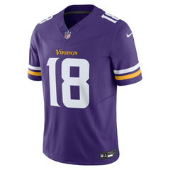 Nike Justin Jefferson Minnesota Vikings Vapor F.U.S.E. Limited Jersey Purple
