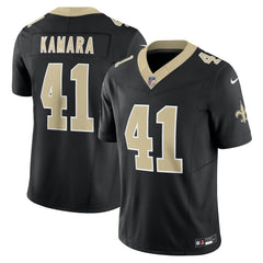 Nike Alvin Kamara New Orleans Saints Vapor F.U.S.E. Limited Jersey Black