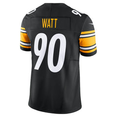 Nike T.J. Watt Pittsburgh Steelers Vapor F.U.S.E. Limited Jersey Black