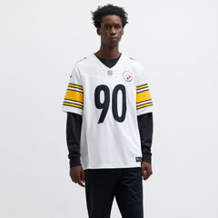 Nike T.J. Watt Pittsburgh Steelers Vapor F.U.S.E. Limited Jersey White