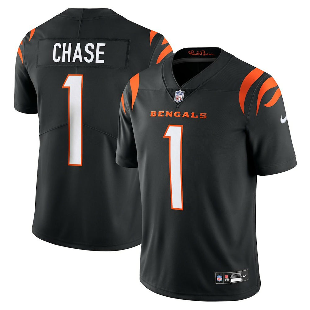Nike Ja'Marr Chase Cincinnati Bengals Vapor Untouchable Limited Jersey Black