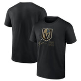 Mark Stone Vegas Golden Knights Fanatics Name and Number T-Shirt - Black - NHL 5034064