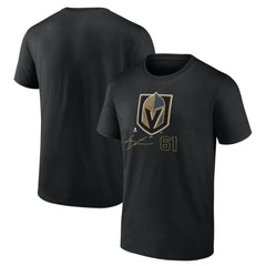 Mark Stone Vegas Golden Knights Fanatics Name and Number T-Shirt - Black - NHL 5034064