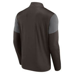 San Diego Padres Fanatics Logo Quarter-Zip Top - Brown - Fanatics Online