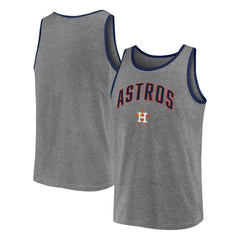 Houston Astros Fanatics Primary Tank Top - Heather Gray - Fanatics on Sale