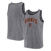 San Francisco Giants Fanatics Primary Tank Top - Heather Gray - Fanatics Sale