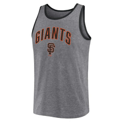 San Francisco Giants Fanatics Primary Tank Top - Heather Gray - Fanatics Sale