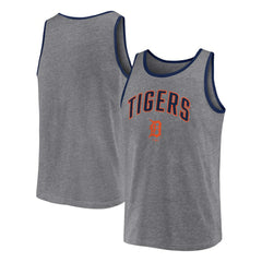 Detroit Tigers Fanatics Primary Tank Top - Heather Gray - Fanatics Discount