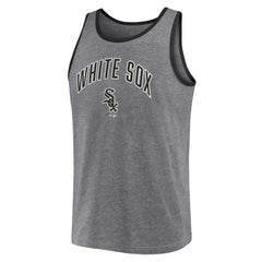 Chicago White Sox Fanatics Primary Tank Top - Heather Gray - Fanatics Online