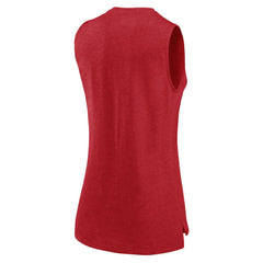 Washington Nationals Fanatics Women's What Goes Around Tank Top - Heather Red - Fanatics Sale