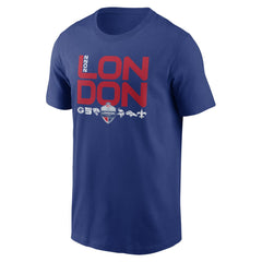 Nike NFL Essential London Games T-Shirt Royal