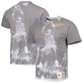 Shaquille O'Neal Los Angeles Lakers Above The Rim T-Shirt Heather Gray | Mitchell & Ness