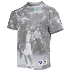 Kevin Garnett Minnesota Timberwolves Above The Rim T-Shirt Heather Gray | Mitchell & Ness US