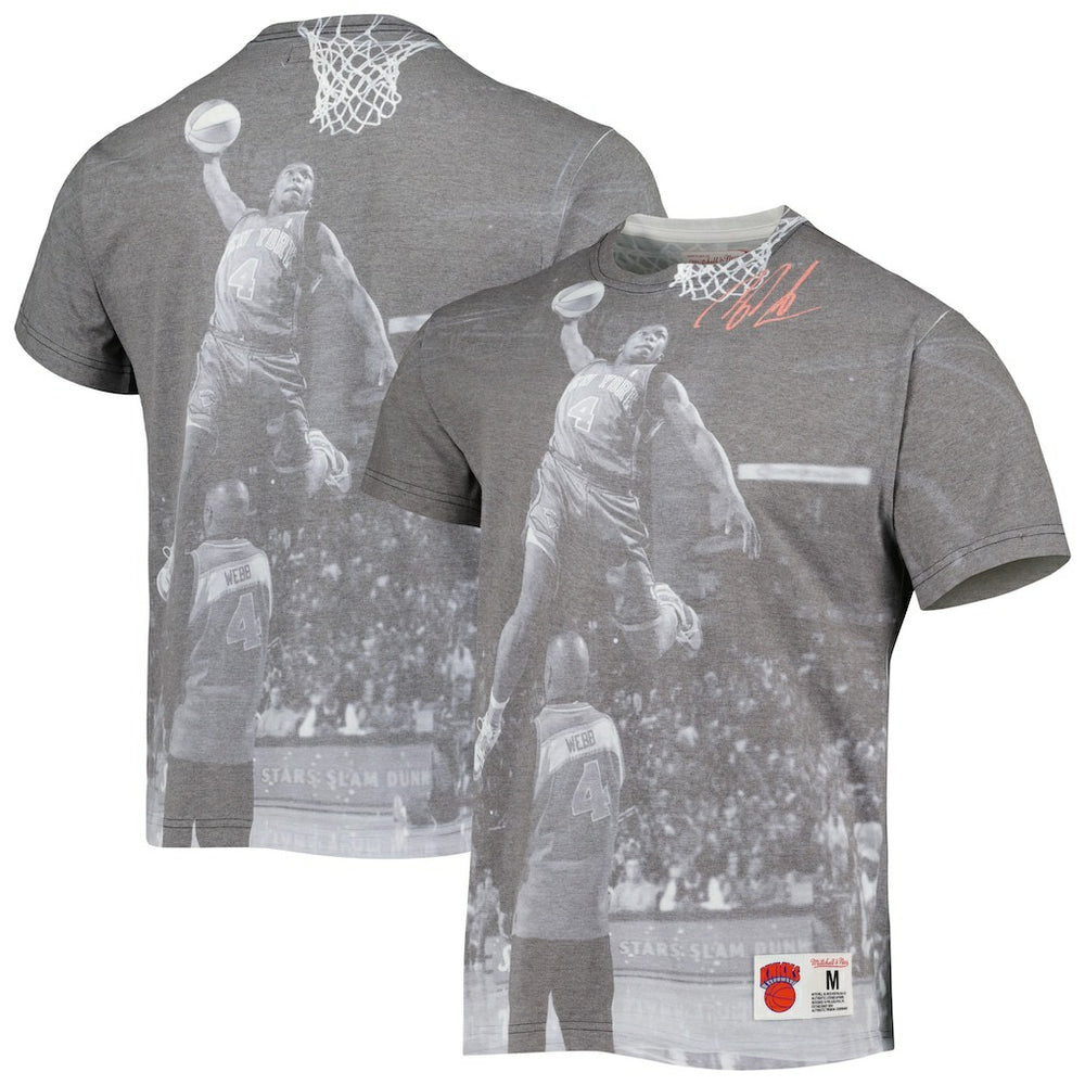 Nate Robinson New York Knicks Above The Rim T-Shirt Gray | Mitchell & Ness for sale