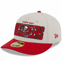 Tampa Bay Buccaneers New Era 2023 NFL Draft Low Profile 59FIFTY Fitted Hat Stone/Red