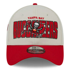 Tampa Bay Buccaneers New Era 2023 NFL Draft 39THIRTY Flex Hat Stone/Red