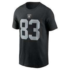Nike Darren Waller Las Vegas Raiders Player Name & Number T-Shirt Black