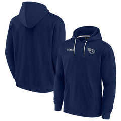 Fanatics Tennessee Titans Unisex Elements Super Soft Fleece Pullover Hoodie Navy